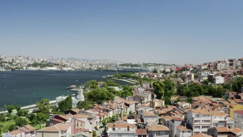 Stock Video Beautiful Buildings Around The Bay Live Wallpaper For PC - Live Wallpaper