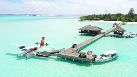 Stock Video Beach Tourist Paradise Live Wallpaper For PC - Live Wallpaper