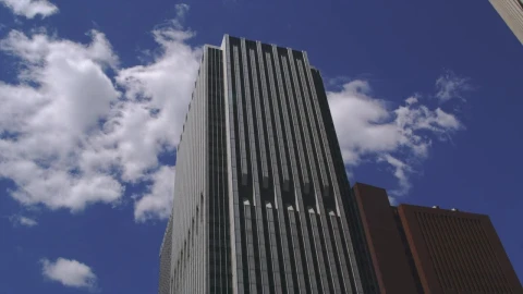 Video Stock Clouds Behind A Skyscraper Live Wallpaper For PC - Live Wallpaper