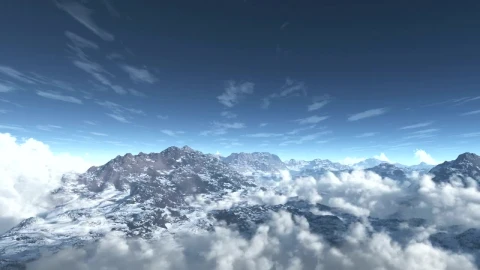 Video Stock Clouds And Mountains Landscape Live Wallpaper For PC - Live Wallpaper