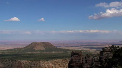 Video Stock Clouds Above The Grand Canyon Landscape Live Wallpaper For PC - Live Wallpaper