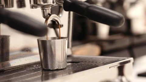 Video Stock Closeup Video Of An Espresso Coffee Machine Live Wallpaper For PC - Live Wallpaper