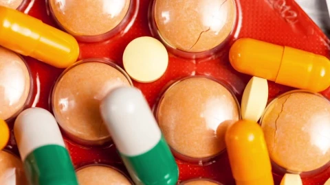 Video Stock Closeup Shot Of Medicines Live Wallpaper For PC - Live Wallpaper
