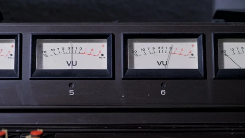 Video Stock Closeup Of Signal Meters Live Wallpaper For PC - Live Wallpaper