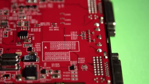 Video Stock Closeup Of A Circuit Board Live Wallpaper For PC - Birds of prey Wallpaper