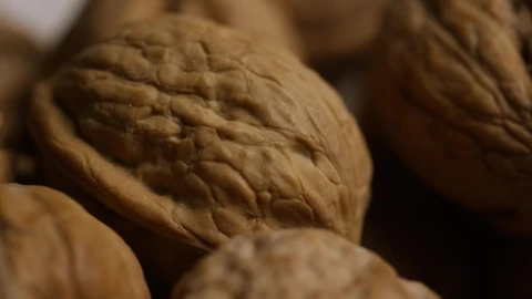 Video Stock Close Up Shot Of Walnuts In The Shell Live Wallpaper For PC - Of Wallpaper