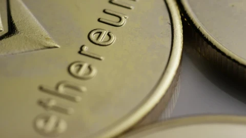 Video Stock Close Up Shot Of Slow Rotating Golden Coins Live Wallpaper For PC - Of Wallpaper