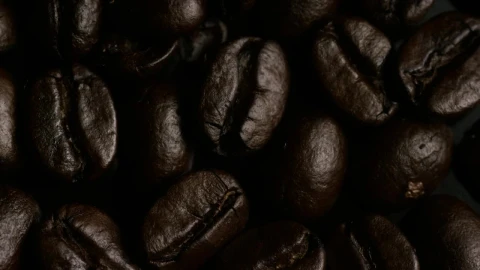 Video Stock Close Up Of Roasted Coffee Beans Live Wallpaper For PC - Of Wallpaper