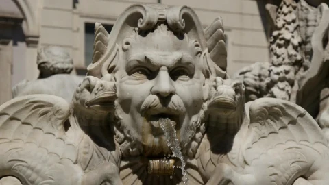 Video Stock Close Up Of A Fountain In Rome Live Wallpaper For PC - Of Wallpaper