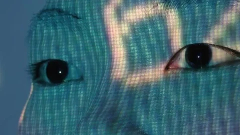 Video Stock Close Portrait Of A Cyborg Starting Engine Live Wallpaper For PC - Birds of prey Wallpaper