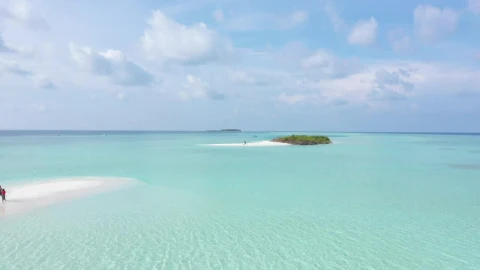 Video Stock Clear Water And A Tropical Island Live Wallpaper For PC - Live Wallpaper