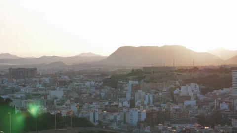 Video Stock City Skyline Of Alicante Live Wallpaper For PC - Of Wallpaper