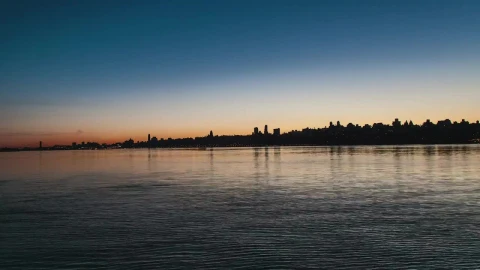 Video Stock City Skyline As The Sun Rises Live Wallpaper For PC - The walking dead Wallpaper