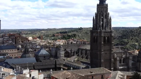 Video Stock Cathedral In The Middle Of A Town Live Wallpaper For PC - Of Wallpaper