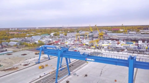 Video Stock Cargo Area Of A Port Live Wallpaper For PC - Of Wallpaper
