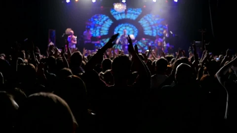 Stock Video Crowd Clapping At A Concert Live Wallpaper For PC - Stock Video Ice Cubes Thawing On Black Background Animated Wallpaper Wallpaper