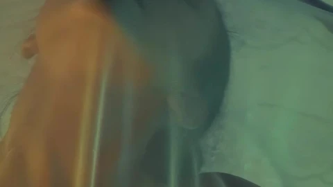 Stock Video Contemporary Dancer Dancing With A Veil Live Wallpaper For PC - Live desktop wallpaper Wallpaper