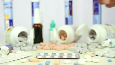 Stock Video Conceptual Video Of Medical Pills Live Wallpaper For PC - Of Wallpaper