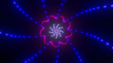 Stock Video Colorful Spiral Lights Tunnel Live Wallpaper For PC - Live desktop wallpaper Wallpaper
