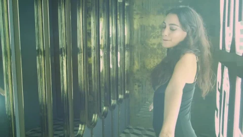 Stock Video Club Entrance With Woman Dancing Live Wallpaper For PC - Live desktop wallpaper Wallpaper