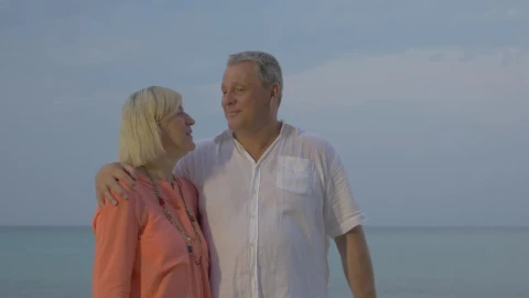 Stock Video Elderly Couple Taking A Photo On Vacation Live Wallpaper For PC - Pc Wallpaper