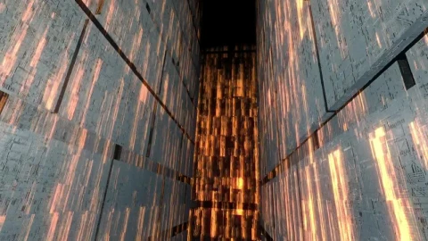 Stock Video Digital Blocks Of Information In A D World Live Wallpaper For PC animated wallpaper preview