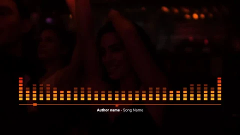 Stock Video Digital Base Audio Visualizer Live Wallpaper For PC animated wallpaper preview