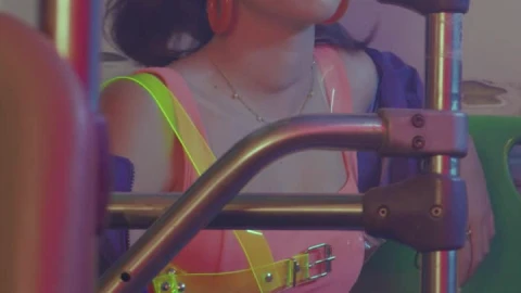 Stock Video Girl Vaguely Dancing Sitting On A Bus Live Wallpaper For PC - Live Wallpaper