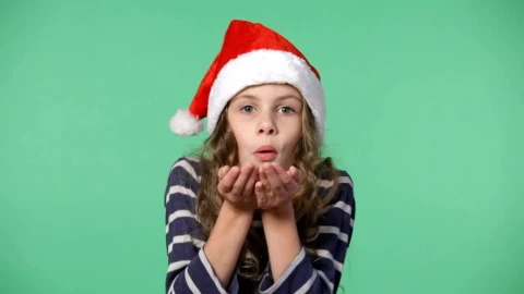 Stock Video Girl Blowing Confetti Live Wallpaper For PC - Live Wallpaper