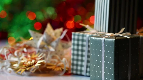 Stock Video Gifts Near A Christmas Tree Live Wallpaper For PC - Live Wallpaper