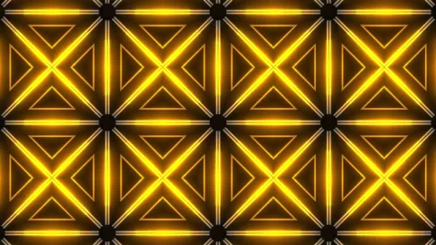 Stock Video Geometric Neon Lights Surface Live Wallpaper For PC - Live Wallpaper