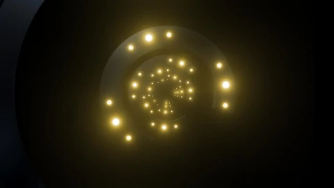 Stock Video Futuristic Circular Endless Tunnel Live Wallpaper For PC - Live Wallpaper