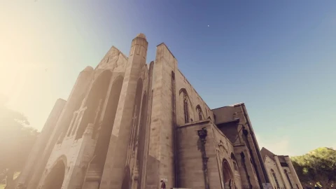 Stock Video Historic Church Time Lapse D Render Animated Wallpaper - Animated Wallpaper