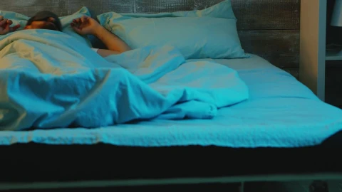Stock Video Man Having A Nightmare Animated Wallpaper - Live desktop wallpaper Wallpaper