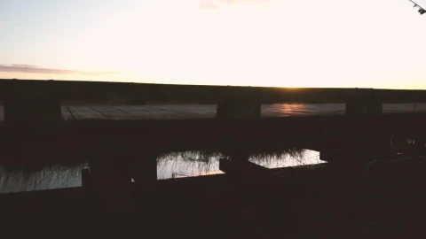 Stock Video Little Pedestrian Bridge In The Forest Animated Wallpaper - In Wallpaper