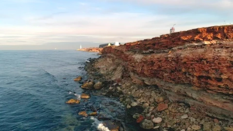 Stock Video Lighthouse In The Distance Animated Wallpaper - In Wallpaper