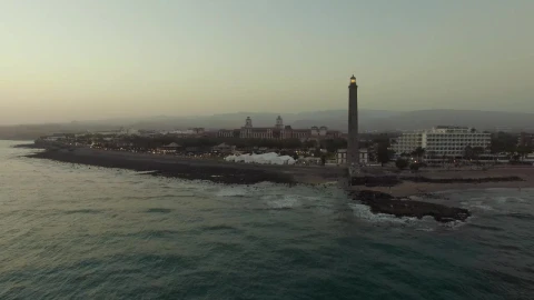 Stock Video Lighthouse In Gran Canaria Animated Wallpaper - In Wallpaper