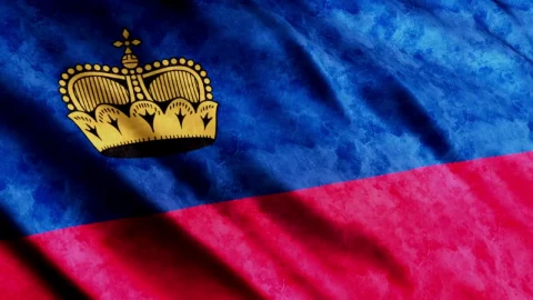 Stock Video Liechtenstein Flag Waving In D Animated Wallpaper - In Wallpaper