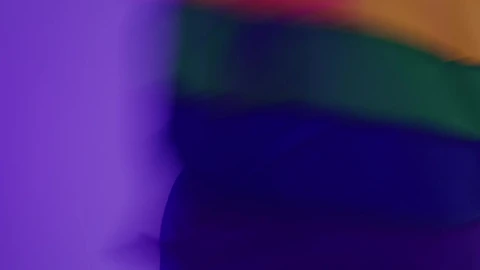 Stock Video Lgbt Man Waving A Rainbow Flag Animated Wallpaper animated wallpaper preview