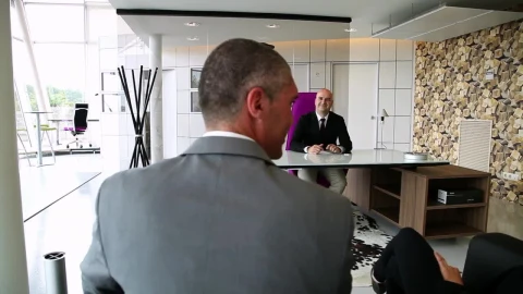Stock Video Lawyers Meeting In An Office Animated Wallpaper - In Wallpaper
