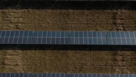 Stock Video Large Rows Of Solar Panels View From The Top Smal Animated Wallpaper animated wallpaper preview