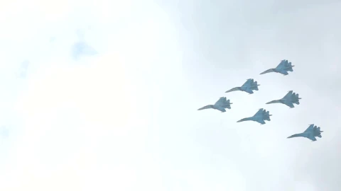 Stock Video Military Aircrafts Flying In The Sk Animated Wallpaper - In Wallpaper
