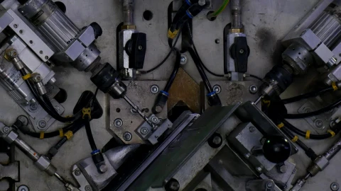 Stock Video Mechanical Machine Working Close Up 288 Animated Wallpaper - Made in abyss Wallpaper