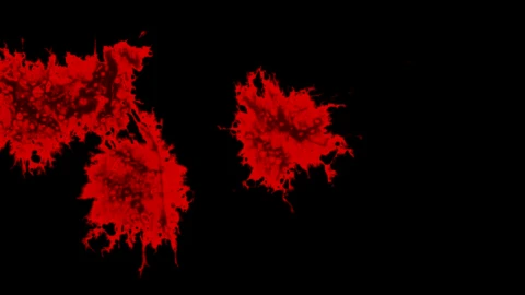 Stock Video Murder Blood On Black Background Live Wallpaper - Live Wallpaper
