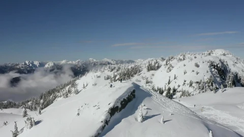 Stock Video Panorama Of A Mountain Range In Canada Live Wallpaper – Free Live Wallpaper