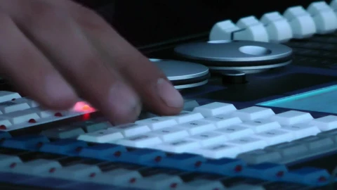 Video Stock Person Using A Sound Console Live Wallpaper Free - A Wallpaper