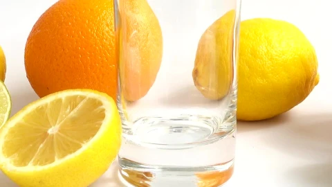 Video Stock Pouring Lemonade In A Glass Close Up Live Wallpaper Free - A Wallpaper