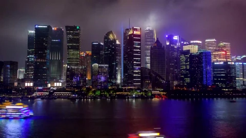 Free Stock Video Shangri River And The Sky Scrappers Landscape Live Wallpaper - Re zero Wallpaper