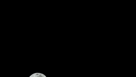 Free Stock Video Silver Moon In The Dark Sky Live Wallpaper - Re zero Wallpaper
