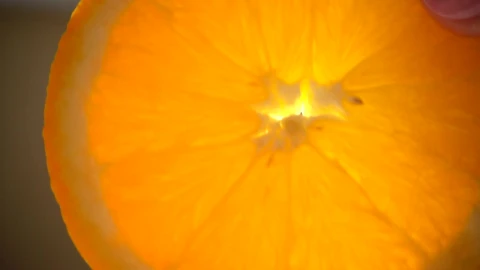 Free Video Stock Slice Of Wet Orange In A Very Close Shot Live Wallpaper - Re zero Wallpaper
